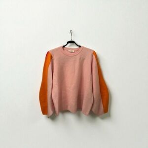 THML Men's Sweater in Pink and Orange